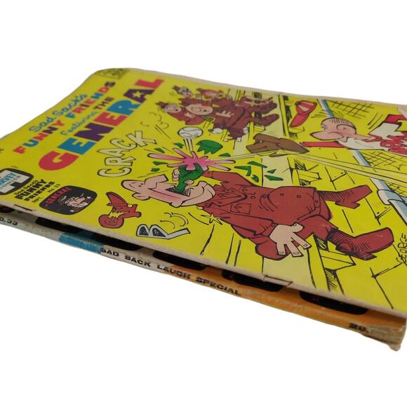 Harvey Comics Sad Sack 1964 Funny Friends, 1966 Laugh Special, Silver Age Books - Picture 3 of 6